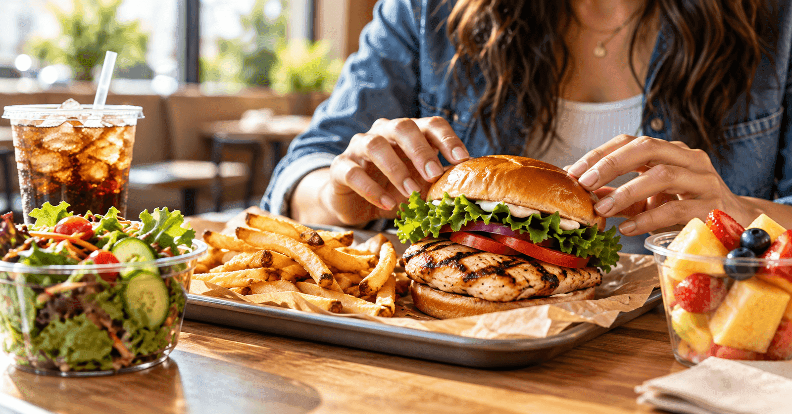 Guide to building a more satisfying fast food meal with protein, fiber, sides, and beverages