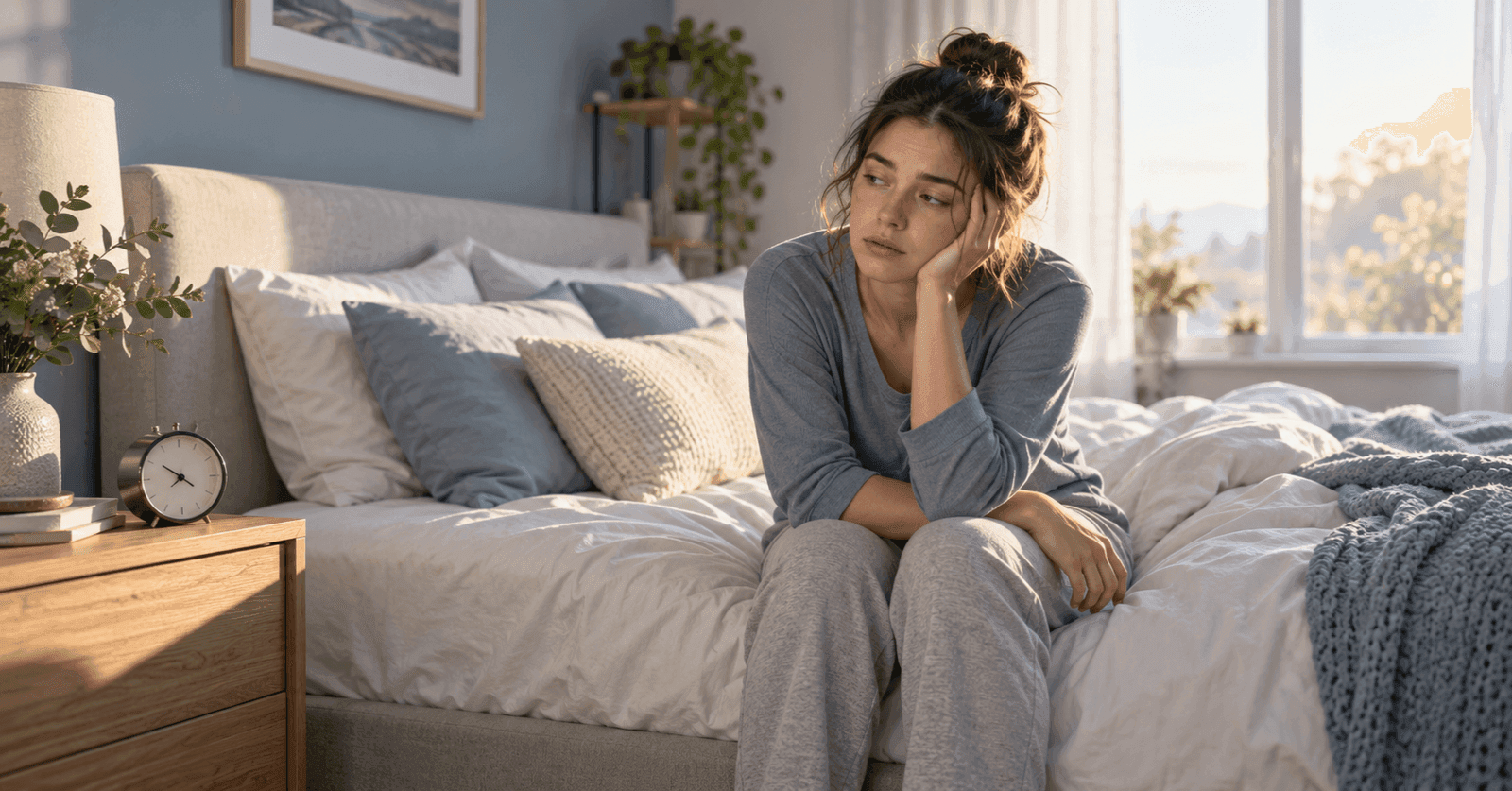 Guide explaining why someone can feel tired after eight hours of sleep