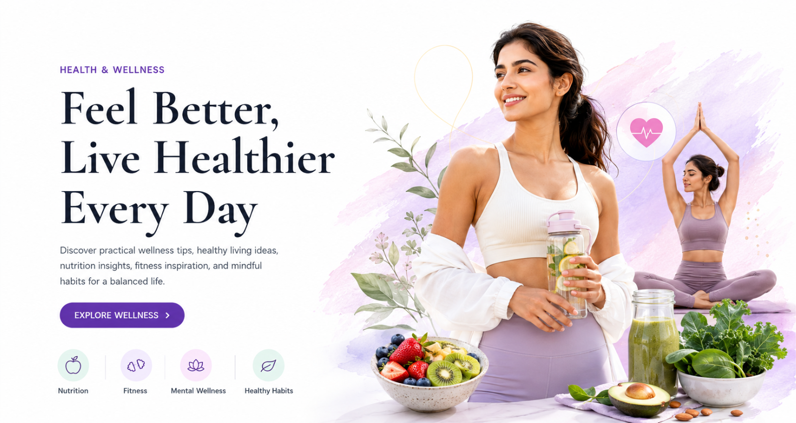 health & wellness - ETC Deskotp Banner